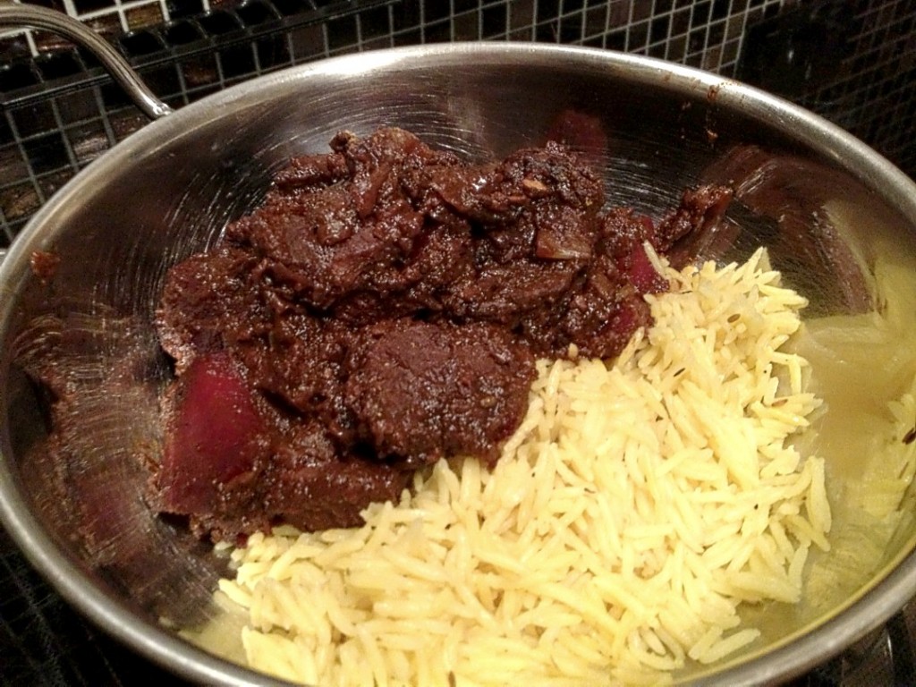 Beef and Beetroot Curry