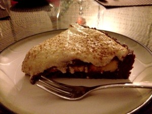 Chocolate and Coconut Banoffee Tart