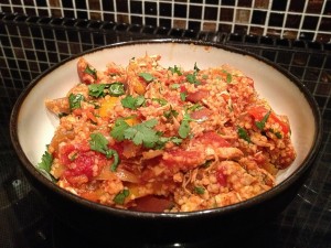 Chicken and Pepper Couscous