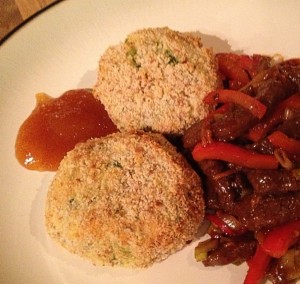 Potato and Coriander Cakes