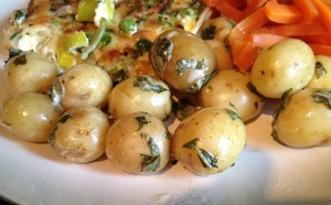 Lemon and Mint New Potatoes